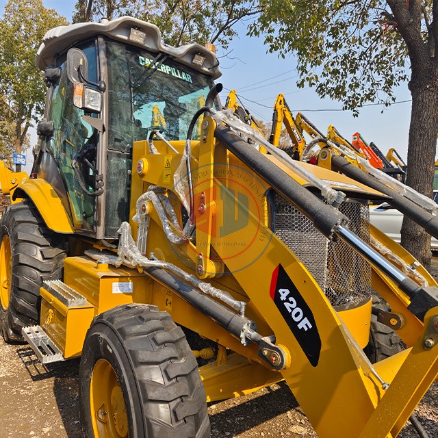 Quality caterpillar 420F backhoe loader CATERPILLAR used backhoes cat 420 tractor backhoe loader