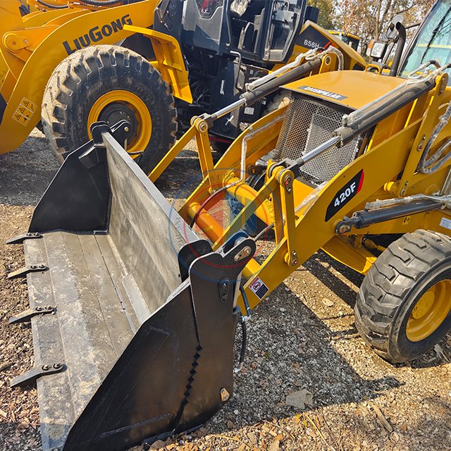 Quality caterpillar 420F backhoe loader CATERPILLAR used backhoes cat 420 tractor backhoe loader