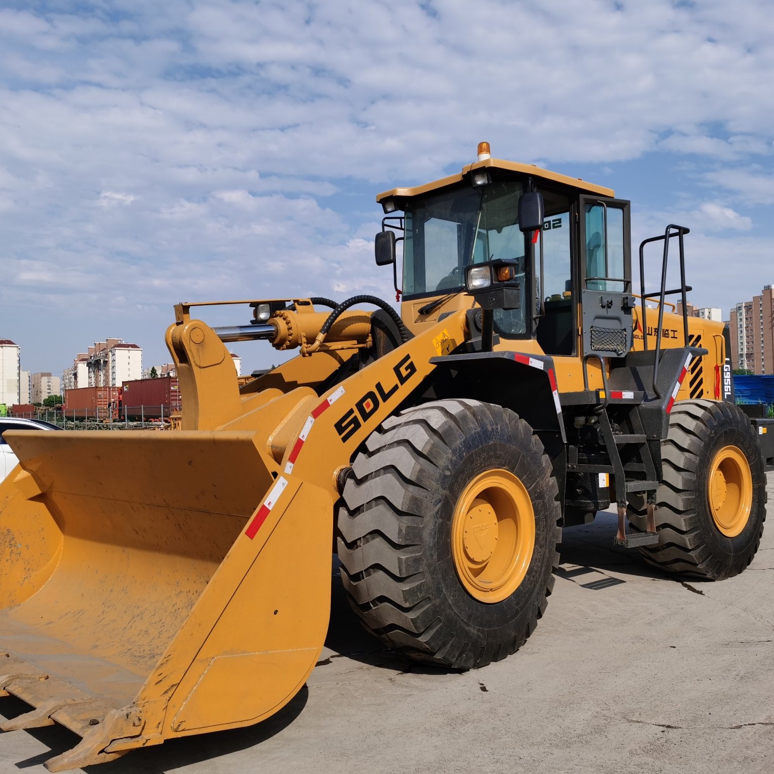 Used wheel Loader SDLG LG956 Caterpillar Engine and Pump Earth-moving Machinery Used Tractors