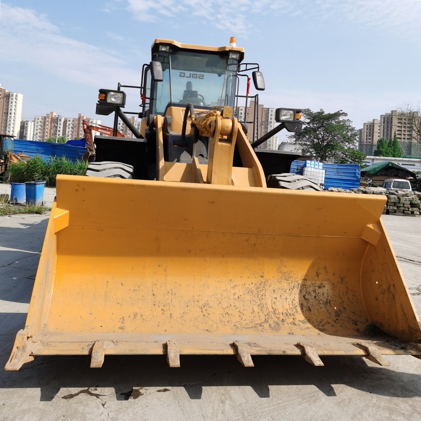 Used wheel Loader SDLG LG956 Caterpillar Engine and Pump Earth-moving Machinery Used Tractors