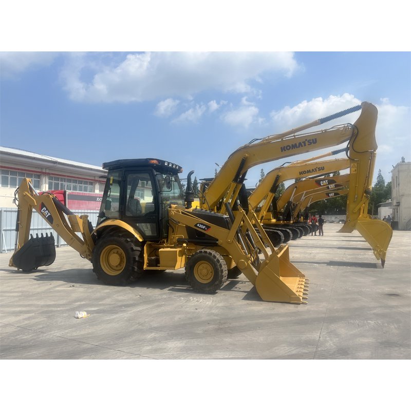 Used Caterpillar 420F Original Backhoe Loader Cat 420f 420f2 416E Used Loaders Competitive Price Good Quality