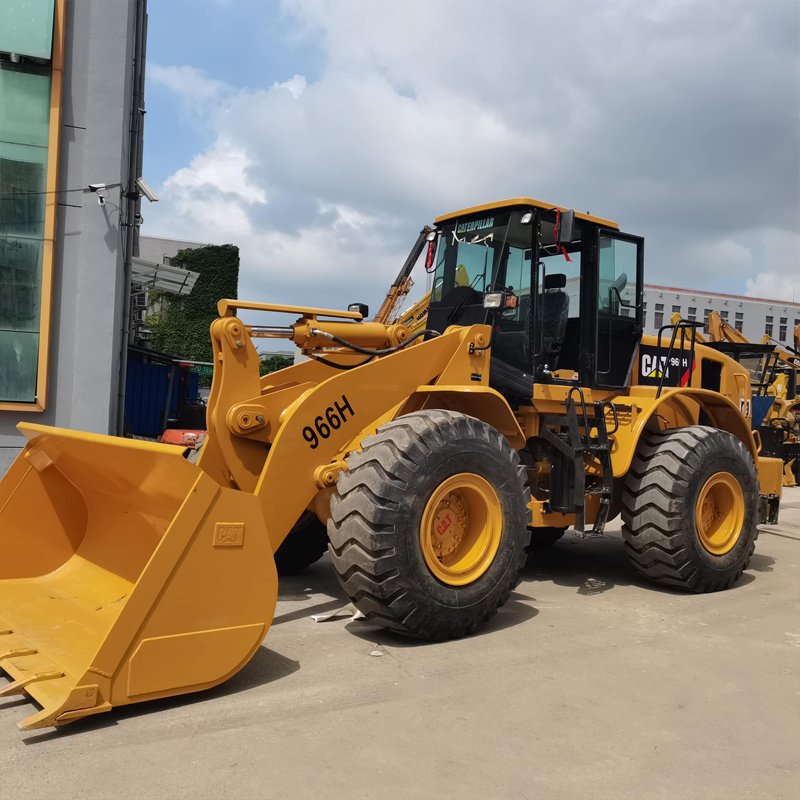 Used Wheel Loader CAT 966H Front End Loader 950G 970F Caterpillar Construction Machinery For Sale