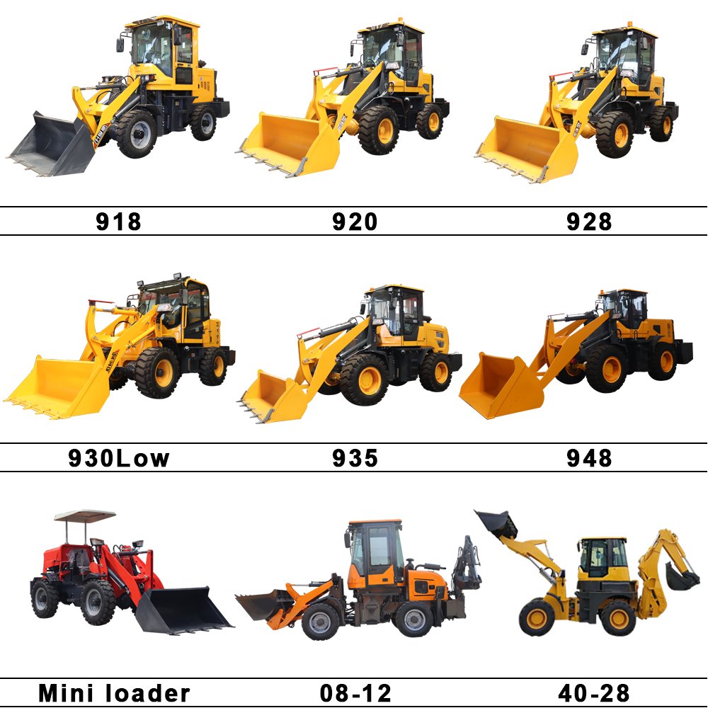 SDJG Ce 1.5Ton 2Ton 3Ton 5Ton Agriculture Construction Diesel 4 Wheel Drive Articulated Diesel Zl Wheel Loader