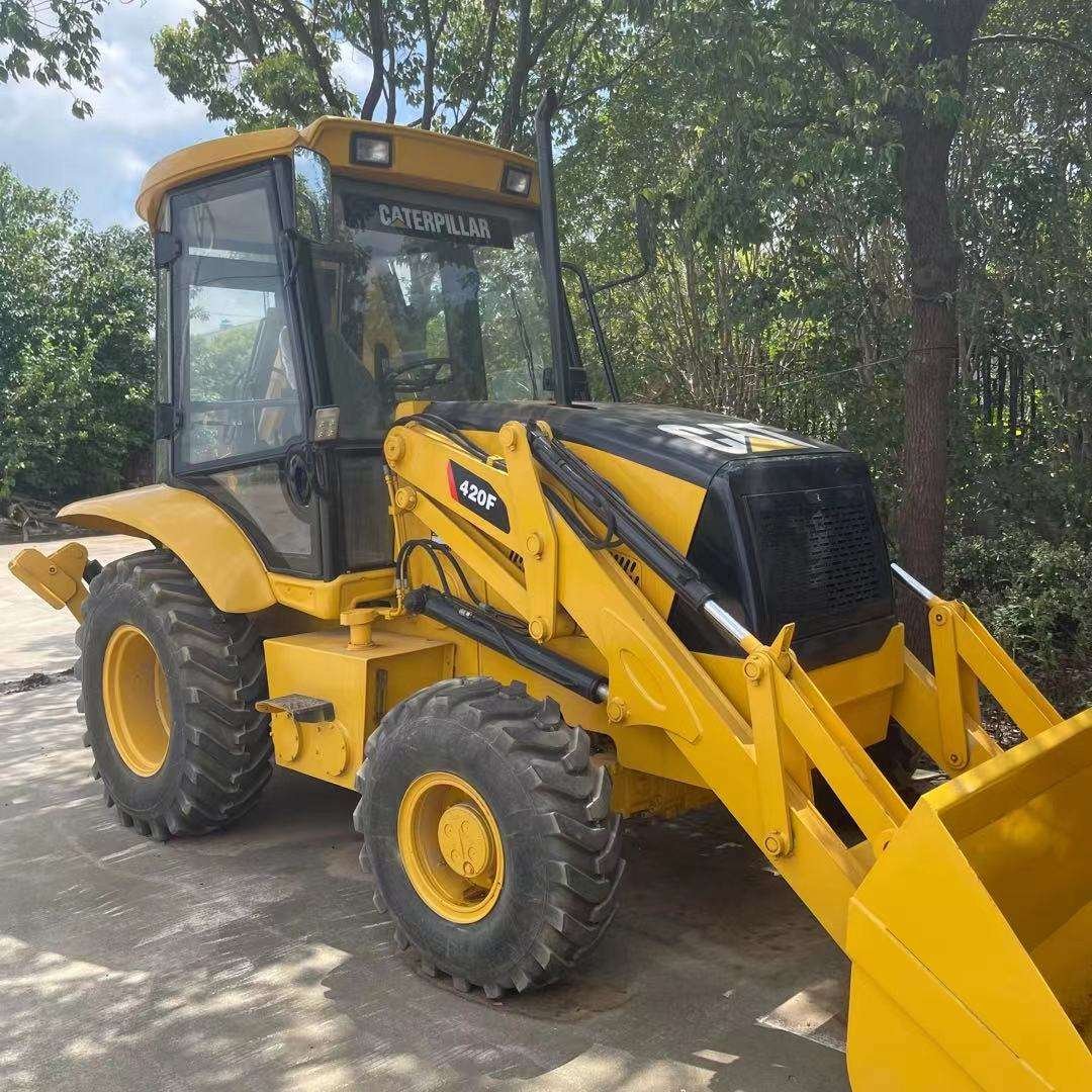 Top Quality Original Used Backhoe CAT 420E Backhoe Loader