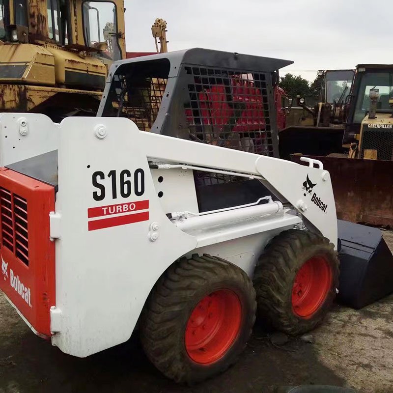 Strong control Used loaders backhoe Bobcat S160 Original construction machinery Bobcat S160 used wheel loader for cheaper sale