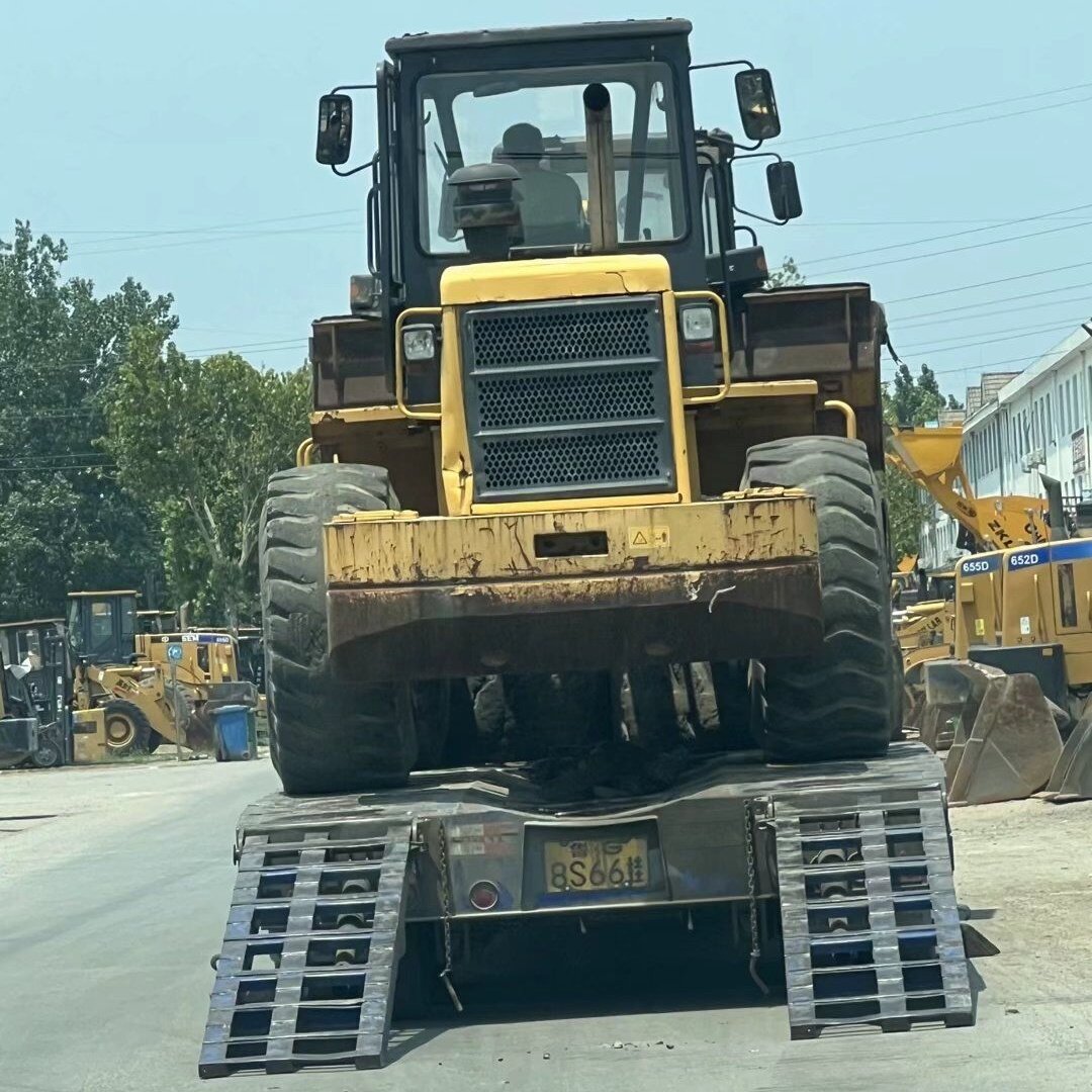 Second hand multi-function machinery small backhoe wheel loader for load wood