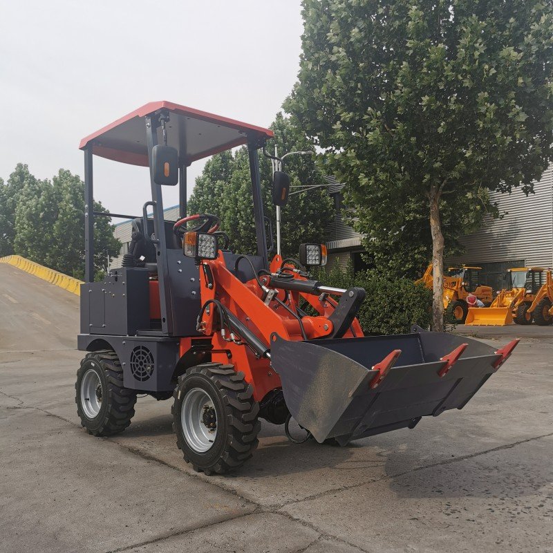500kg Mini Front End Loader Hydrostatic Walking System Small Wheel Loaders Gasoline Diesel Electric Loader