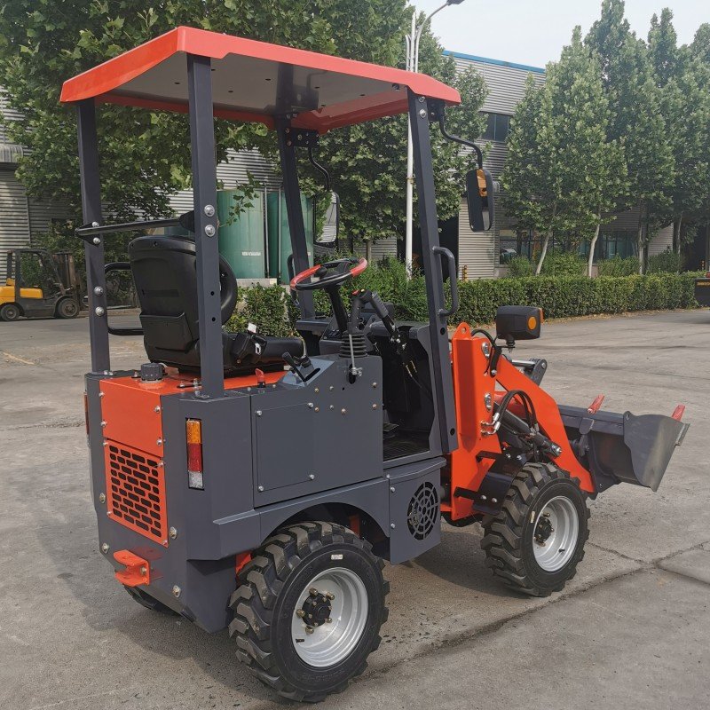 500kg Mini Front End Loader Hydrostatic Walking System Small Wheel Loaders Gasoline Diesel Electric Loader