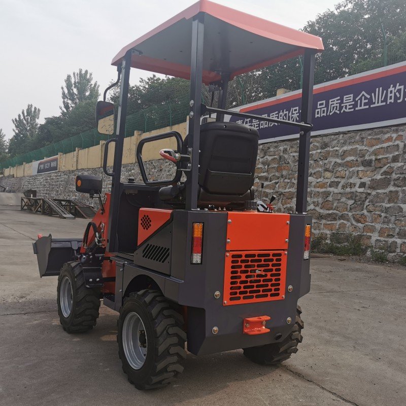 500kg Mini Front End Loader Hydrostatic Walking System Small Wheel Loaders Gasoline Diesel Electric Loader