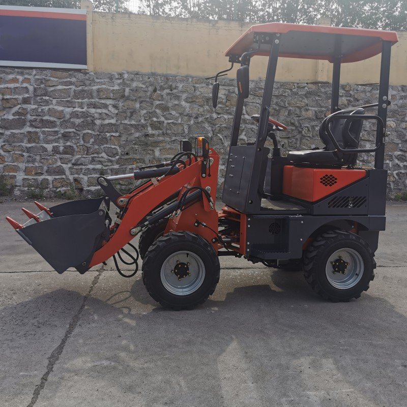 500kg Mini Front End Loader Hydrostatic Walking System Small Wheel Loaders Gasoline Diesel Electric Loader
