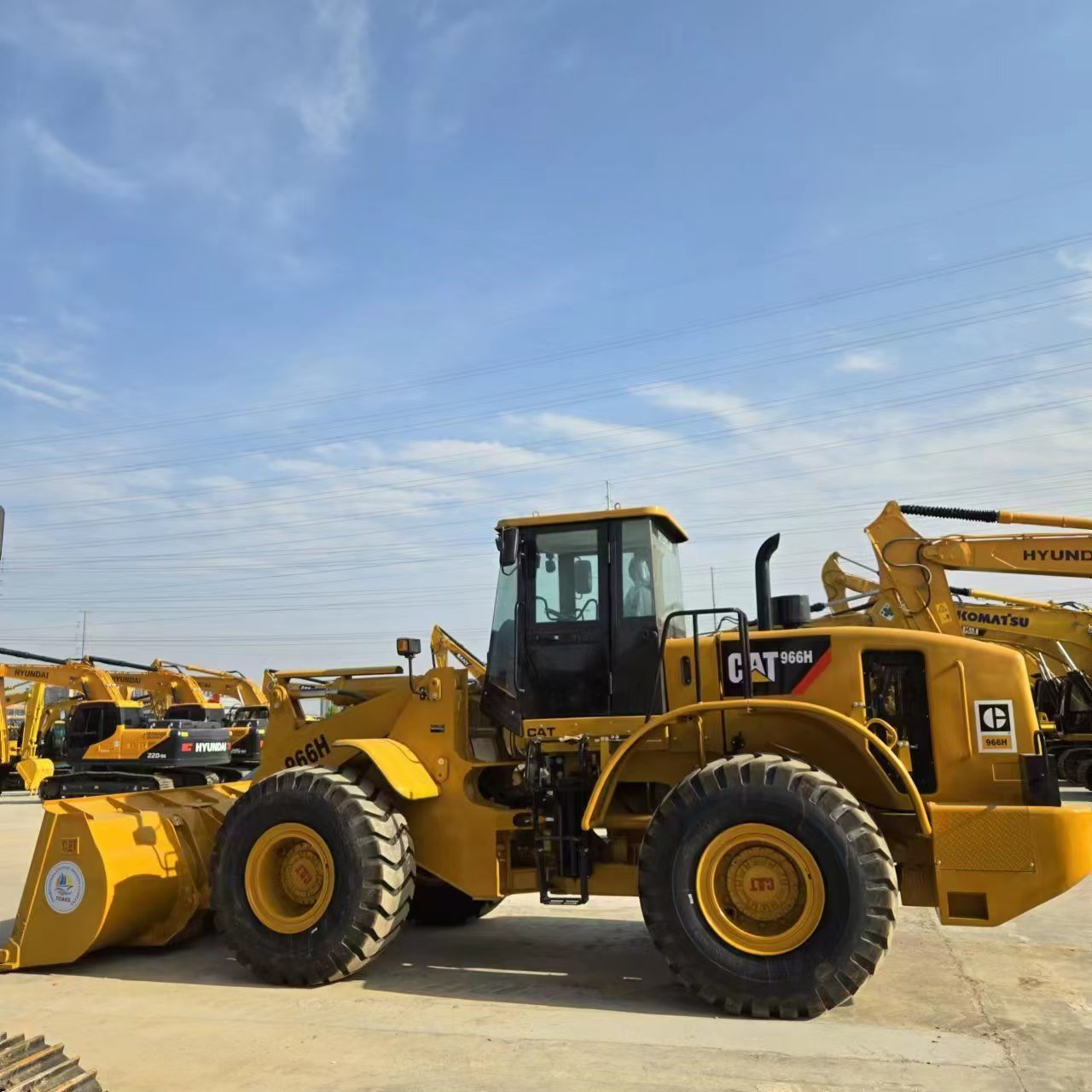 High Quality Cheap Price CAT966H Excavator Loader for Earth and rock Engineering Used Loaders
