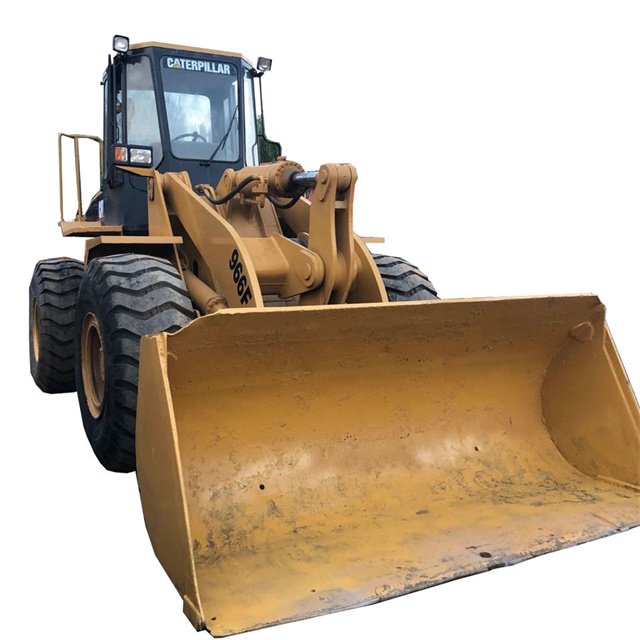 Almost New Original Japan used front loaders CAT966H 966G 966F hydraulic front end wheel loader in good Condition
