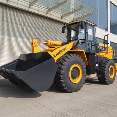 China Famous Brand Liugong Used 4 Wheel Drive New Backhoe and Loader 5Ton CLG855N in Good Condition