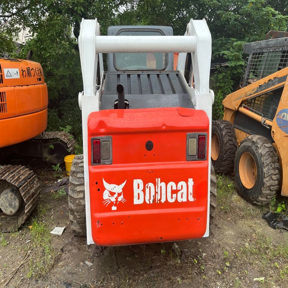Used Mini Bobcat S185 Skid Steer Loader with 95% New Components 2ton 3ton Small Backhoe Kubota Engine CE Certified