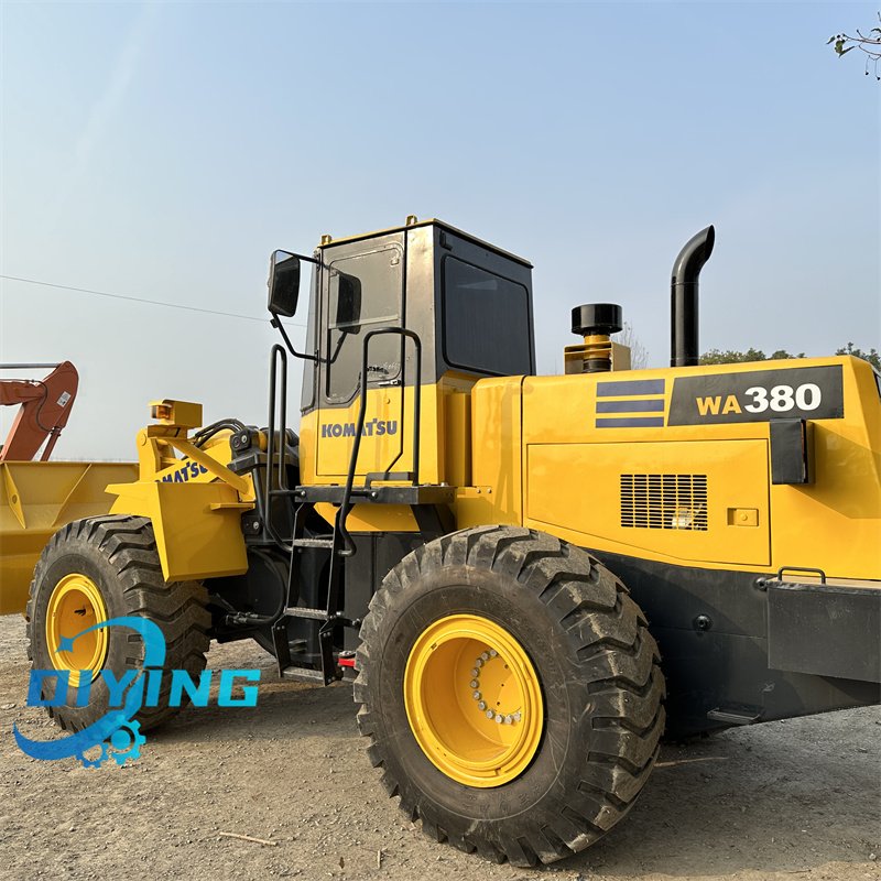 Good Quality Best Performance Low Price Komatsu WA 380 Front Loader Used Wheel Loader in Stock
