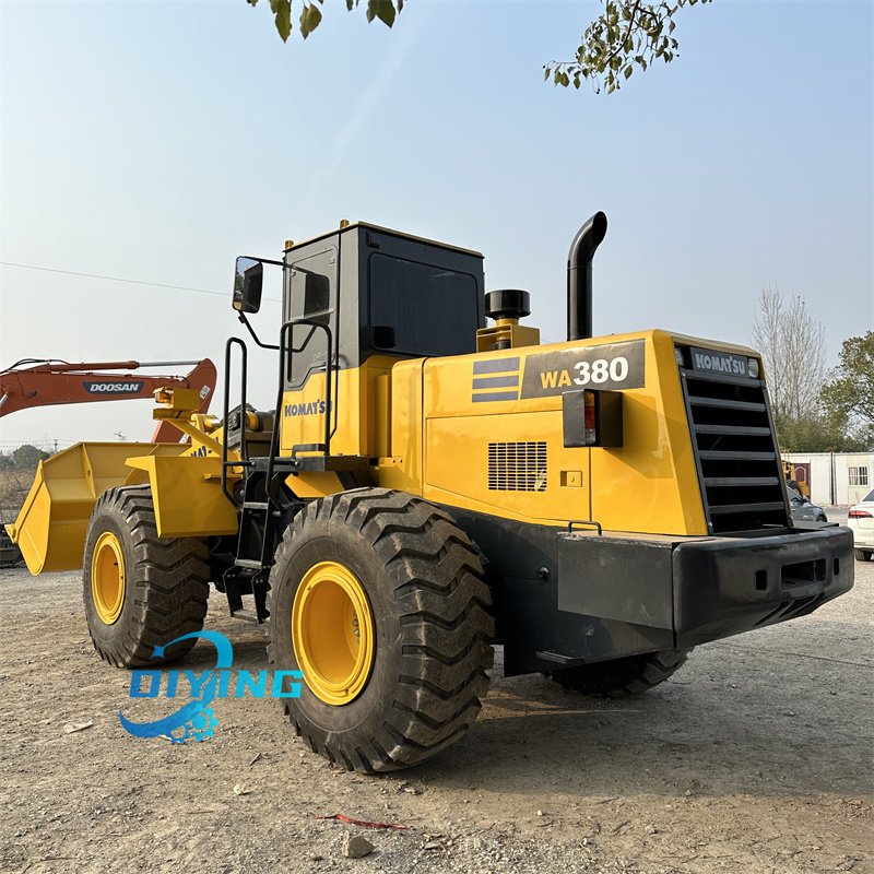 Good Quality Best Performance Low Price Komatsu WA 380 Front Loader Used Wheel Loader in Stock