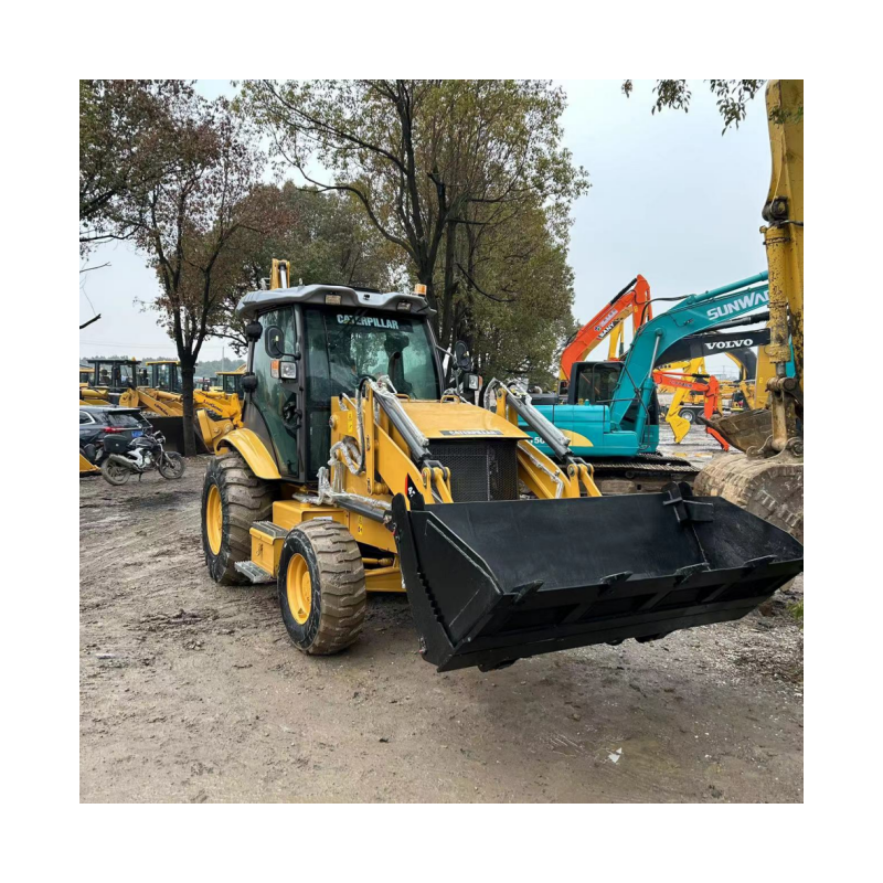 Secondhand Earthmoving Construction Machinery Carter 420 wheel front Excavator loader