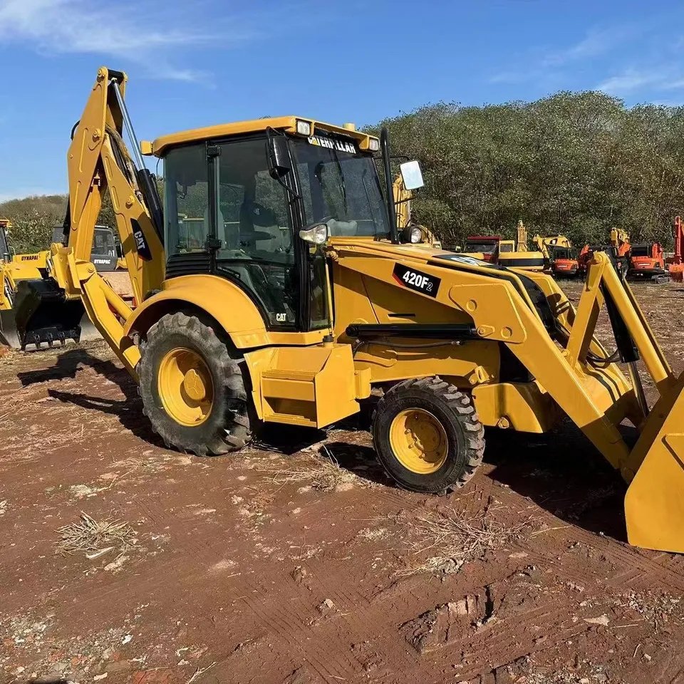 Used CAT 420F Backhoe Loader for sale,retroescavadora caterpillar 420f 420f2 420E at low price