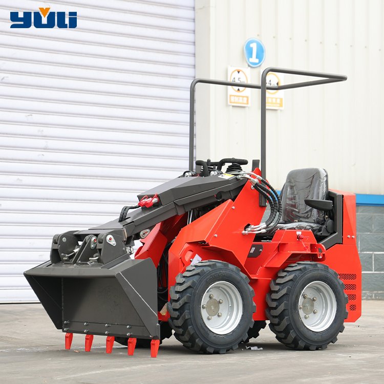Yuli condition quick smaller wheel 5 ton diesel for sale in cheap price change construction small compact slip loader