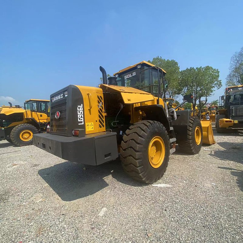 Used LG956L loader in good condition Used Shandong Lingong 956L backhoe loader in China