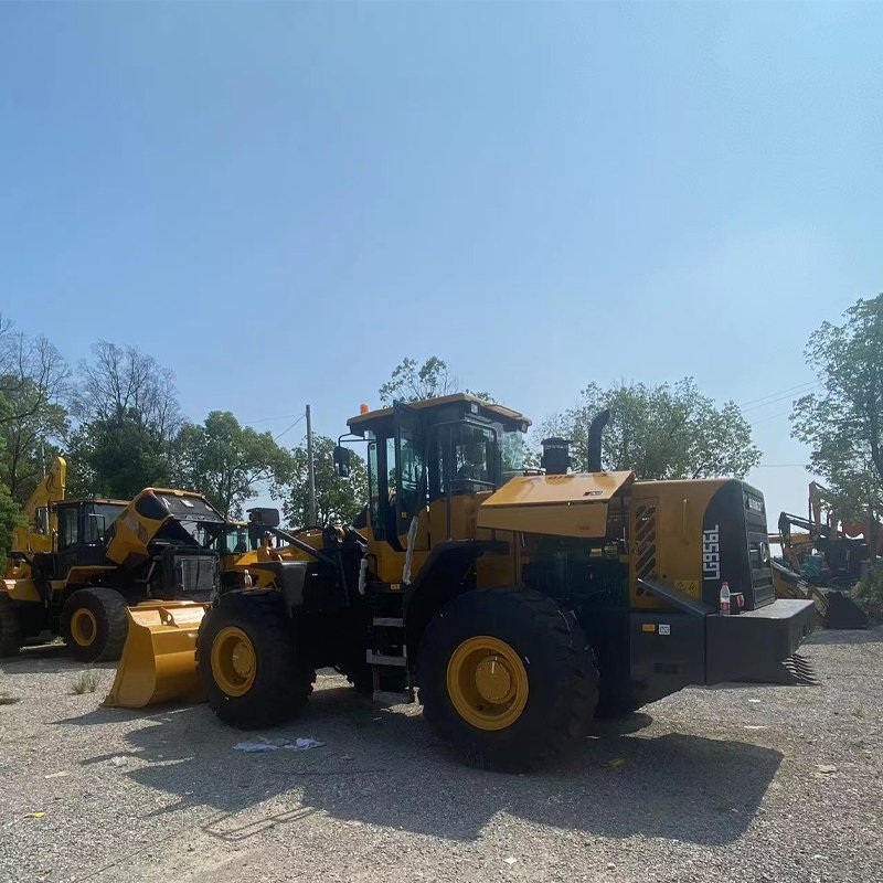 Used LG956L loader in good condition Used Shandong Lingong 956L backhoe loader in China