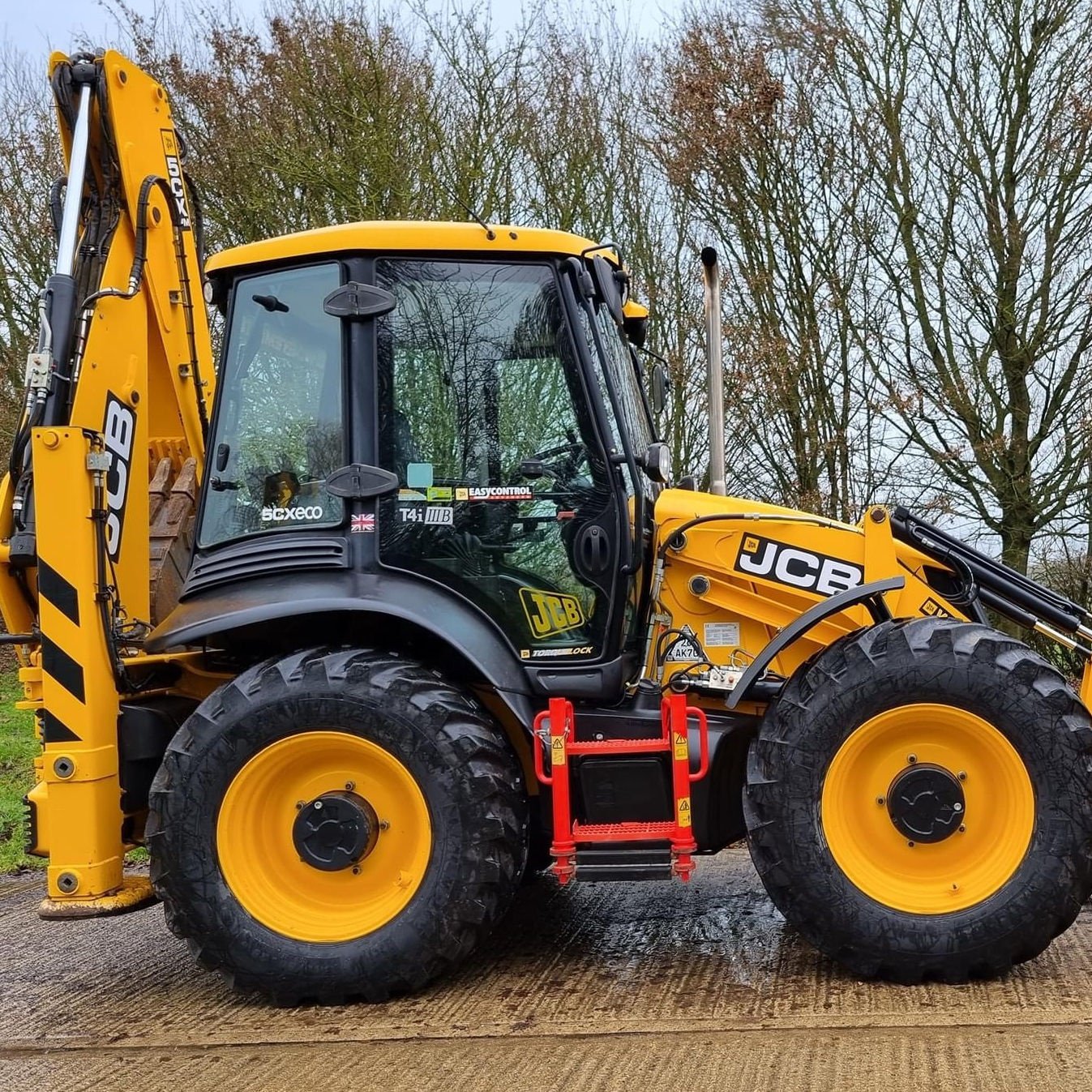 Used JCB 4CX Backhoe Loader with Good Condition arm Tractors Agricultural Machinery 95hp 4x4WD farm equipment
