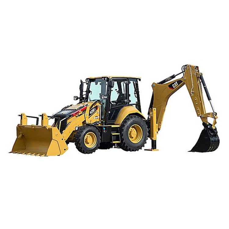 Good Condition USA CAT 420F Used Backhoe Loader Caterpillar 420F Loader Backhoe