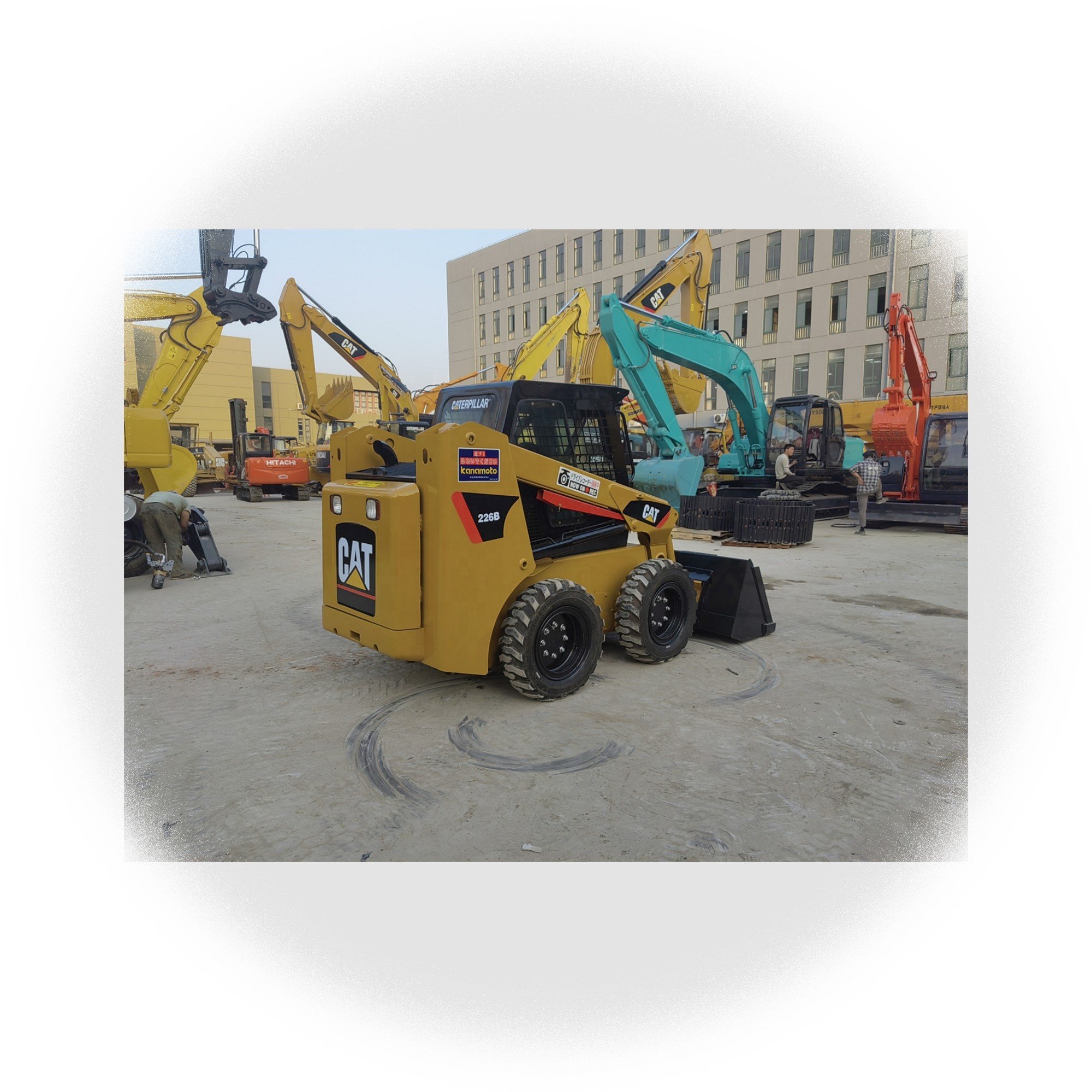 Used Caterpillar 226b Skid Steer Skid Steer Loader Provided Wheel Loaders Cat 226b front Mini Skid Steer Mini Usa Original