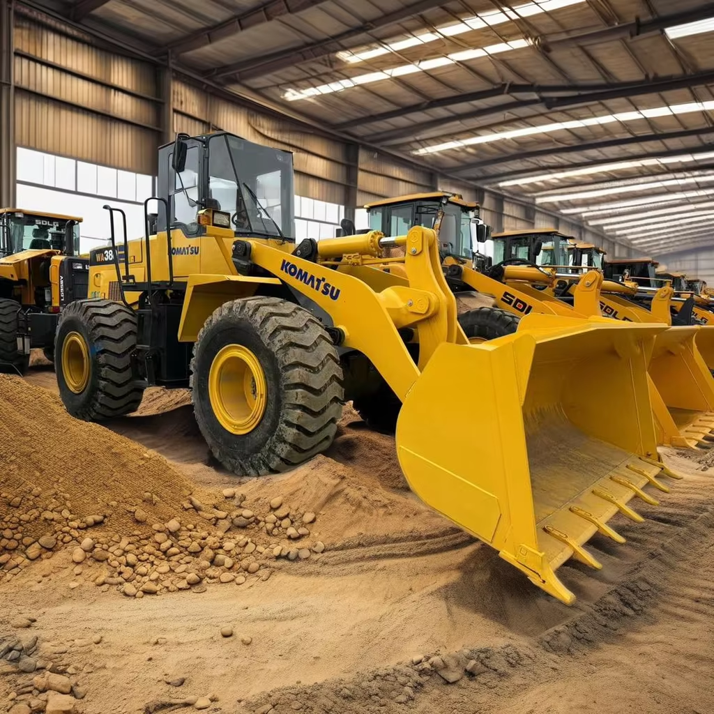 used loaders / komatsu WA380 4x4 wheels loader