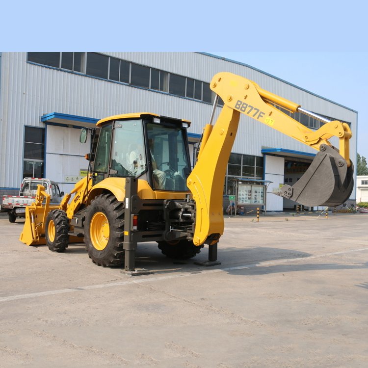 2024 SDLG B877F Wheel Loader Front End Backhoe Small 75kw Backhoe Loader For Hot Sale