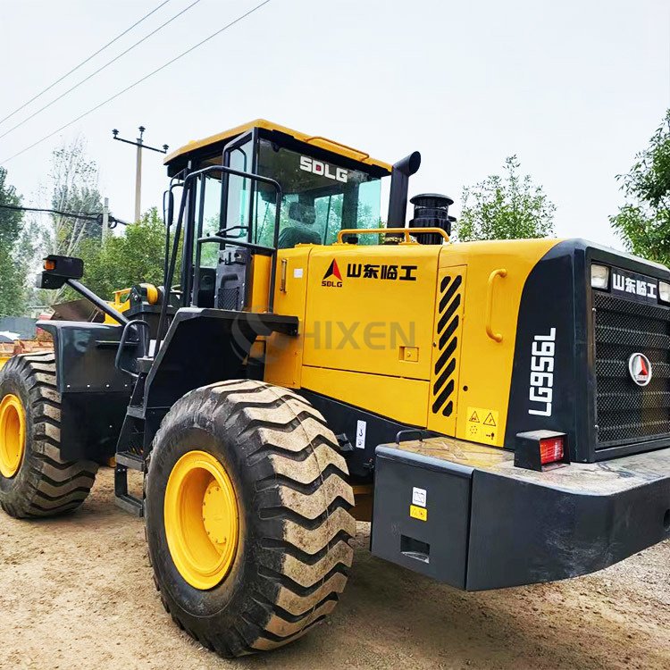 90% New Chinese Top Brand Wheel Loaders LG956L Used Construction Machinery Front End Loader Sdlg LG936L 956L Cheap Price