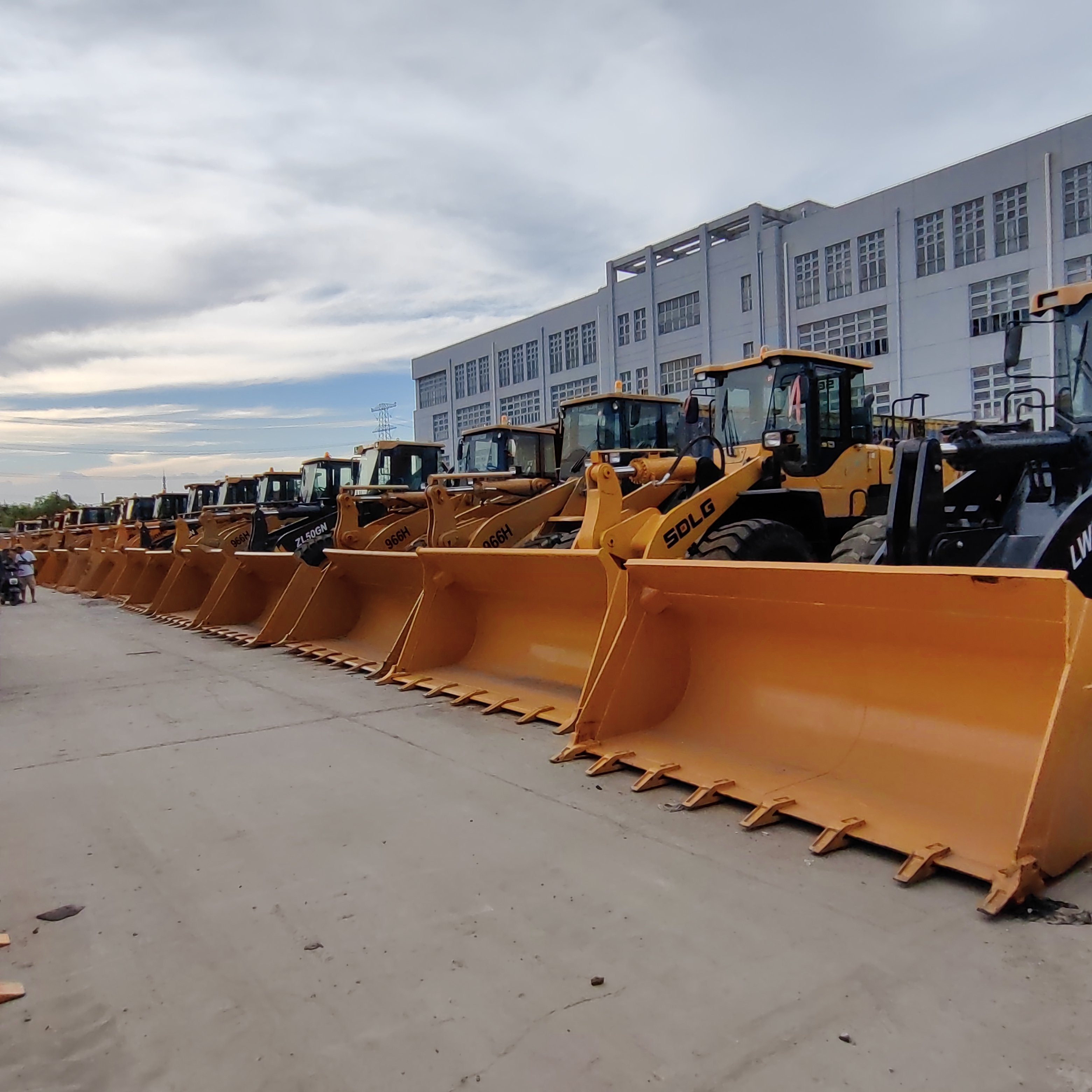China Loader temporary wheel loader Used temporay machinery loader