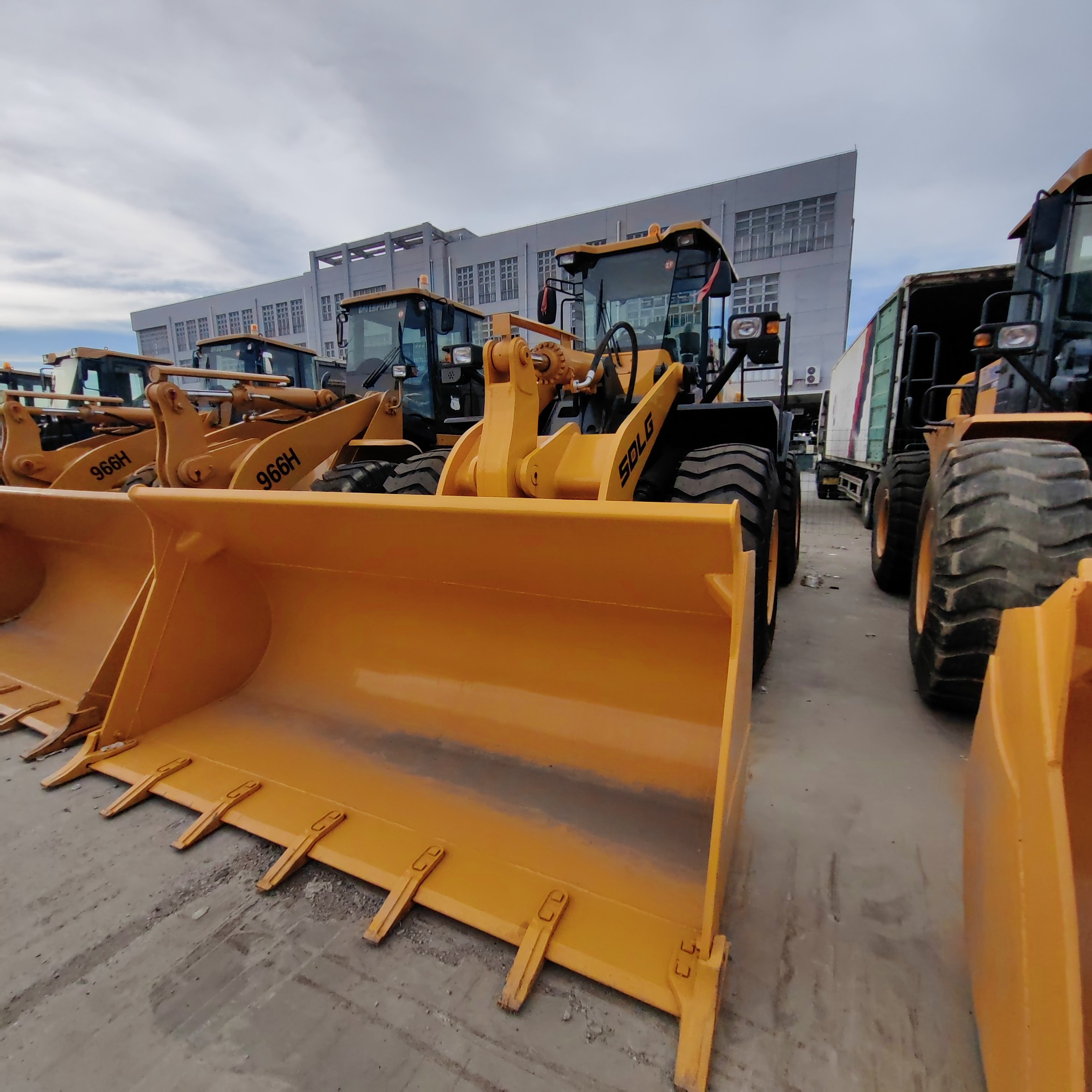 China Loader temporary wheel loader Used temporay machinery loader
