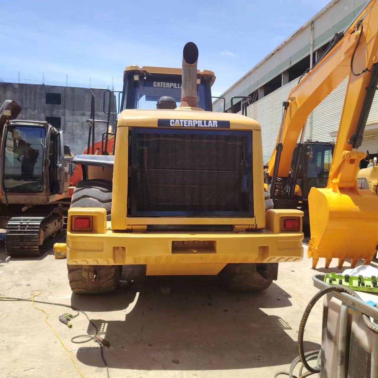 Used loader Semi-rebuilt Original engine Caterpillar 966H 23 tons Used wheel loader