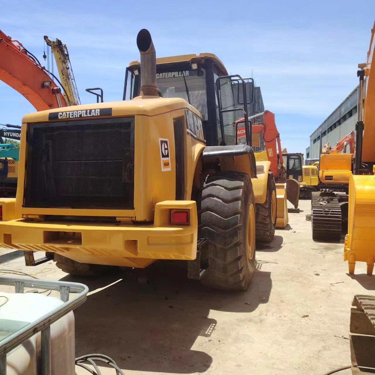 Used loader Semi-rebuilt Original engine Caterpillar 966H 23 tons Used wheel loader