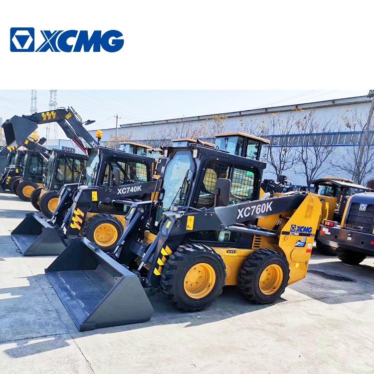 XCMG Official XC760K Used Skid Steer Loader with High Quality