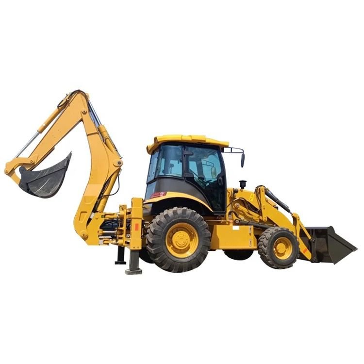 4 Wheel Drive Mini backhoe wheel loaders mini front end loader / 4x4 Front Wheel Loaders Tractors For Construction.