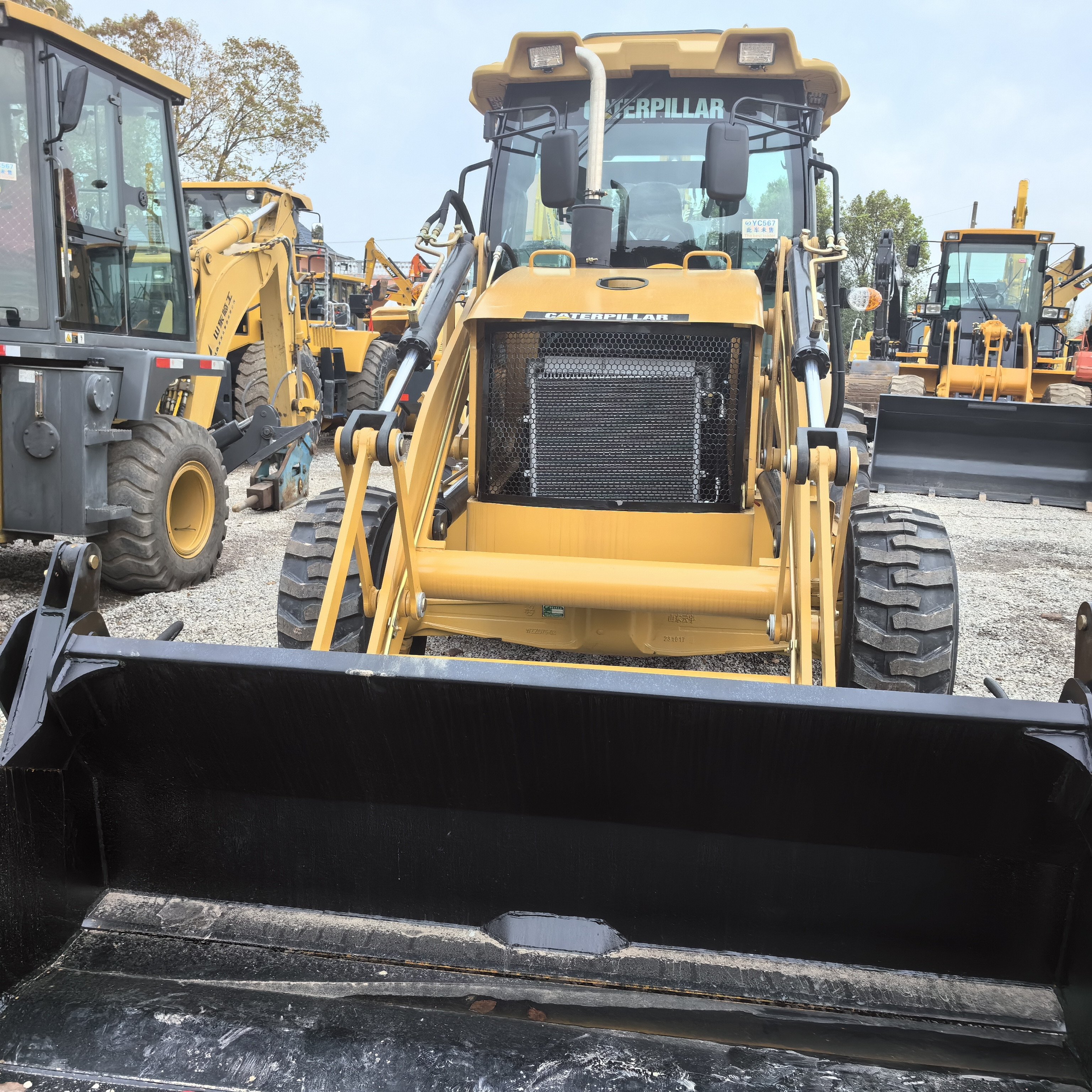Factory direct sales of second-hand CAT420F excavator loader hot selling,backhoe cat 420f used excavators