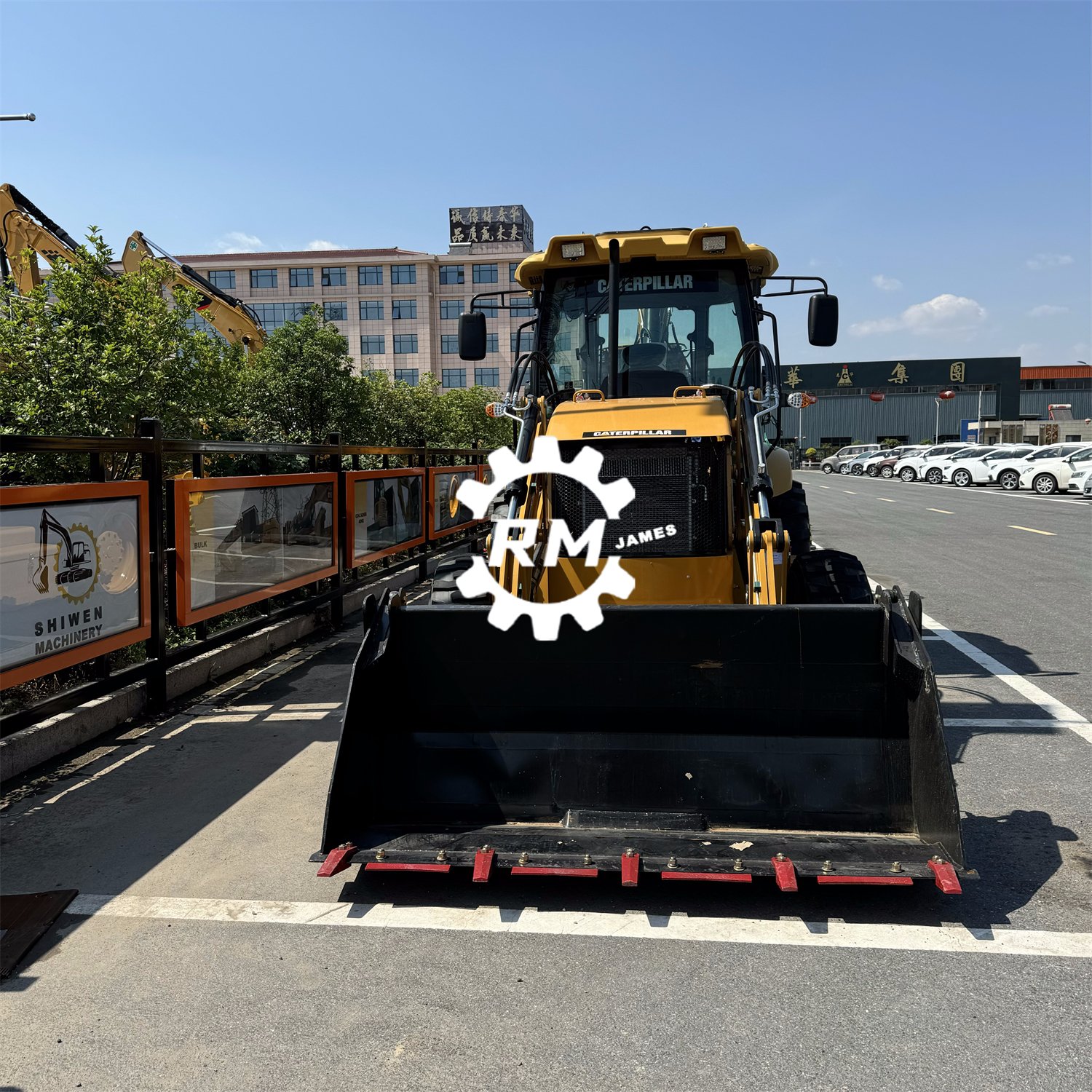 Used Japan Import Caterpillar CAT420F Wheel Backhoe Loader Good Condition Good Performance Secondhand CAT420F Backhoe Excavator