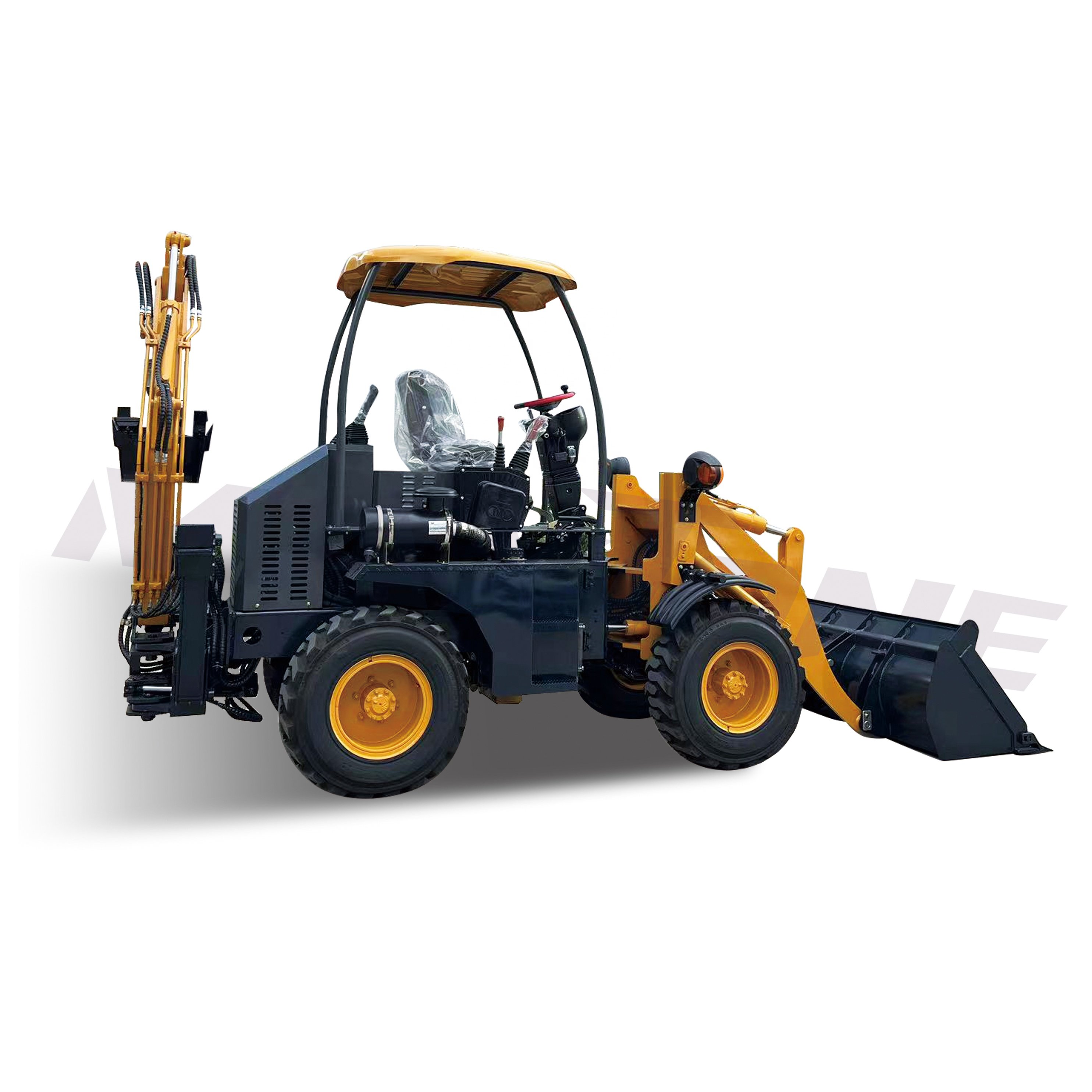 Cheap EPA Engine Backhoe Loader With Price Farm Used Mini diesel Backhoe Excavator Loader