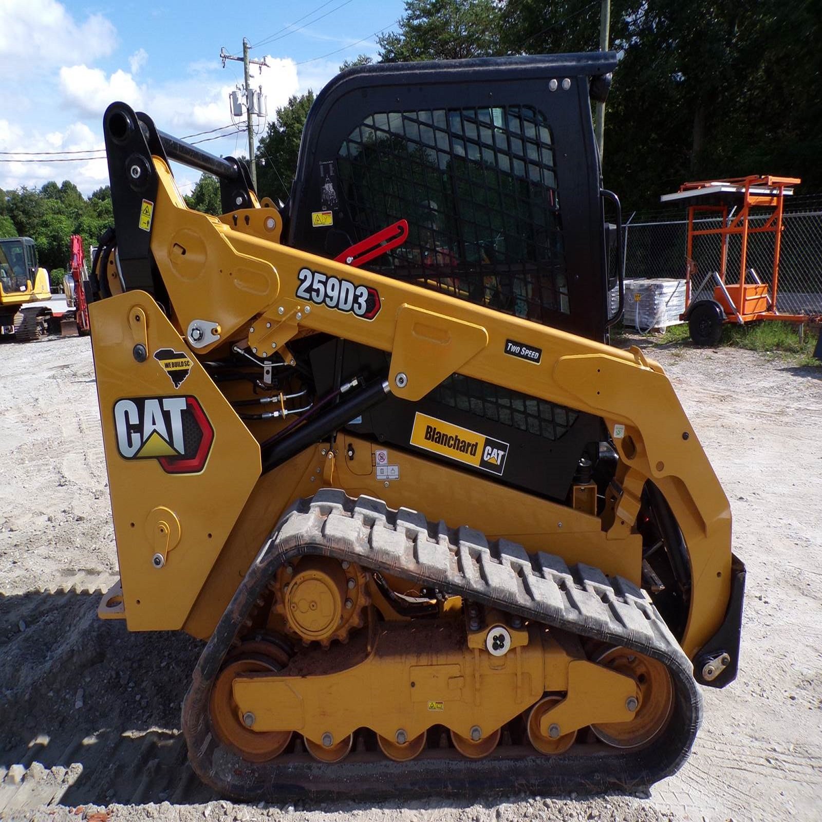Kubota Cat SVL 75-2 Tracked Skid Steer Loader Front End Loader 4WD Mini Bob-Cat Tractor Used with Camc Engine Steer Skid