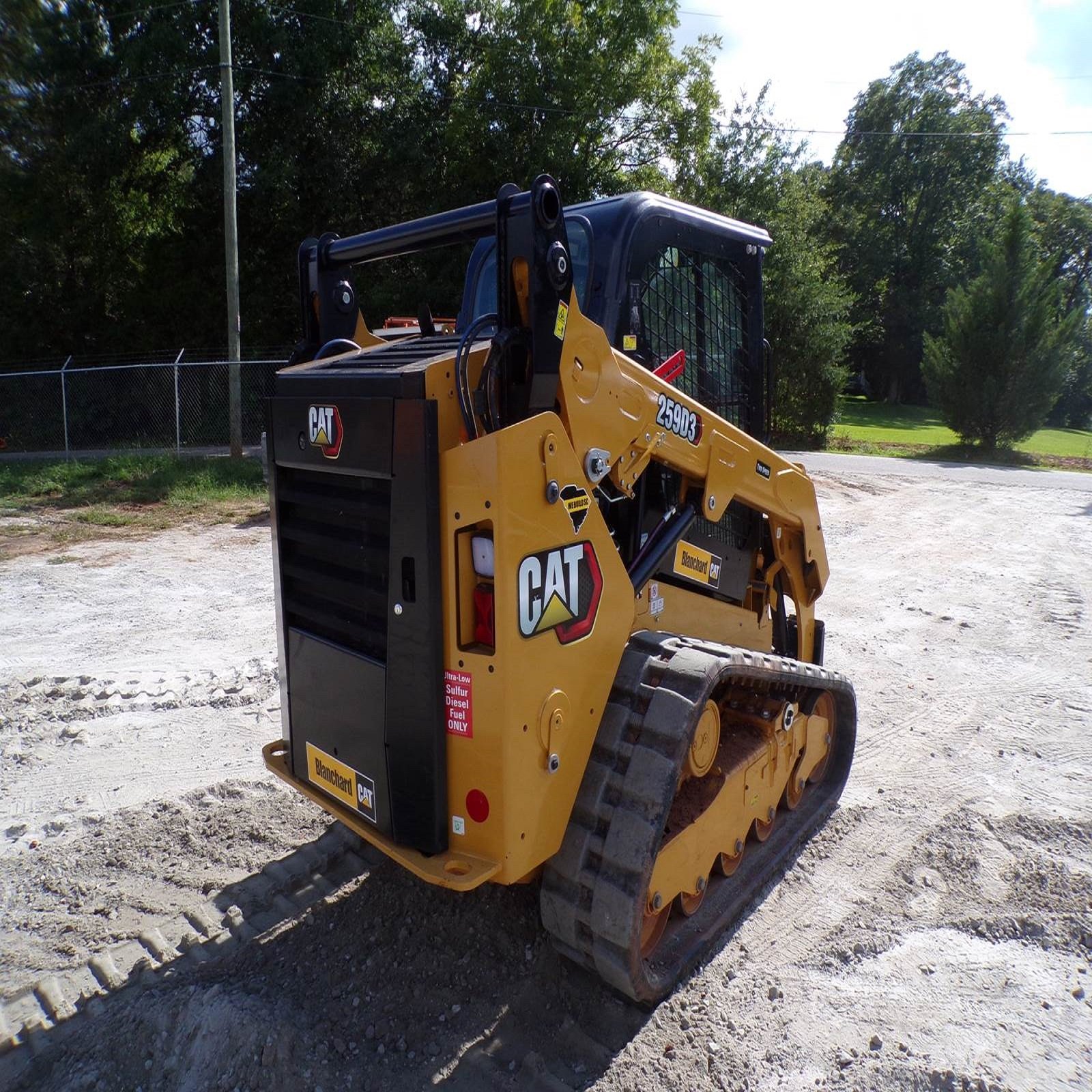 Kubota Cat SVL 75-2 Tracked Skid Steer Loader Front End Loader 4WD Mini Bob-Cat Tractor Used with Camc Engine Steer Skid