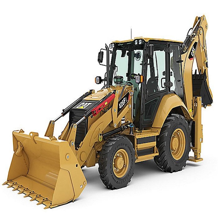 Good Condition USA CAT 420F Used Backhoe Loader Caterpillar 420F Loader Backhoe