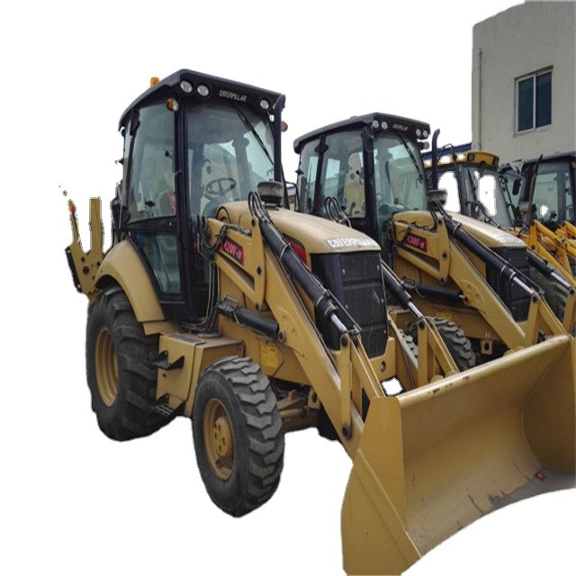 Good Condition USA CAT 420F Used Backhoe Loader Caterpillar 420F Loader Backhoe