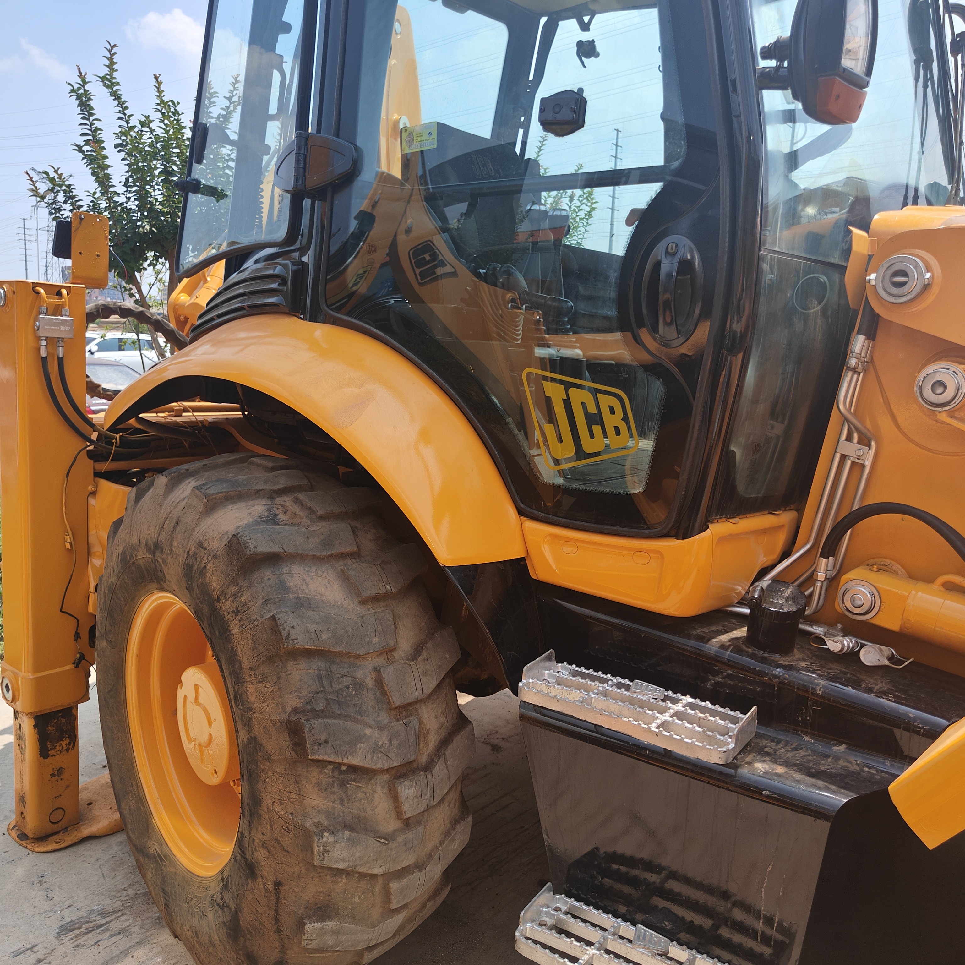 Used backhoe loader JCB 4x4 wheel 20 ton backhoe loader JCB 3CX 4CX backhoe excavator loader