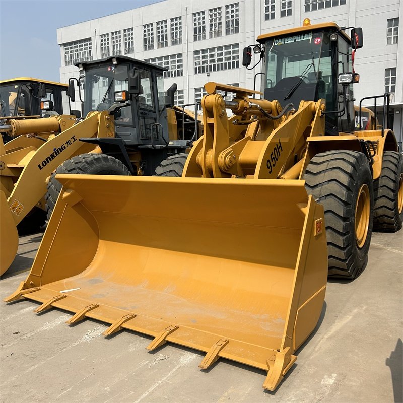 Used CAT Wheel loader 950H, Used wheel loader machine,CAT 966H 966G wheel loader with strong power for sale