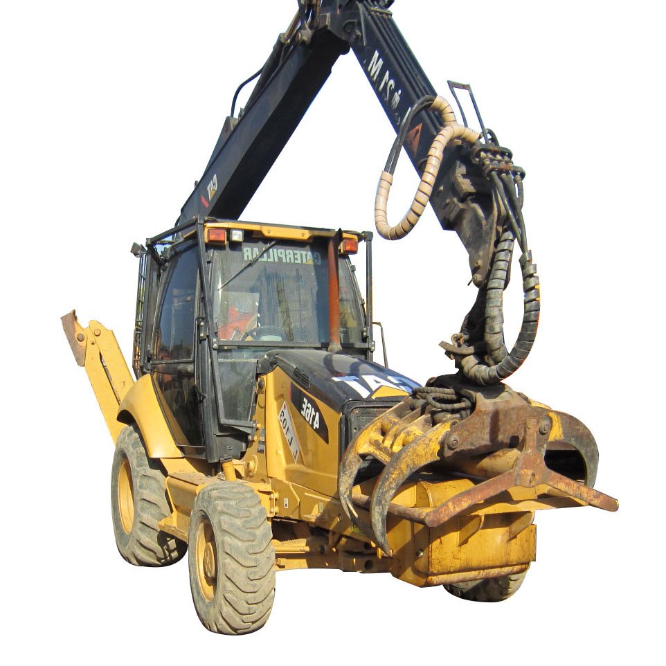 With Attachments Used CAT 416E Backhoe Loader in Good Condition Cat 416e 420E 420F 426C 430F Case 580M 580L JCB 3CX 4CX Loaders