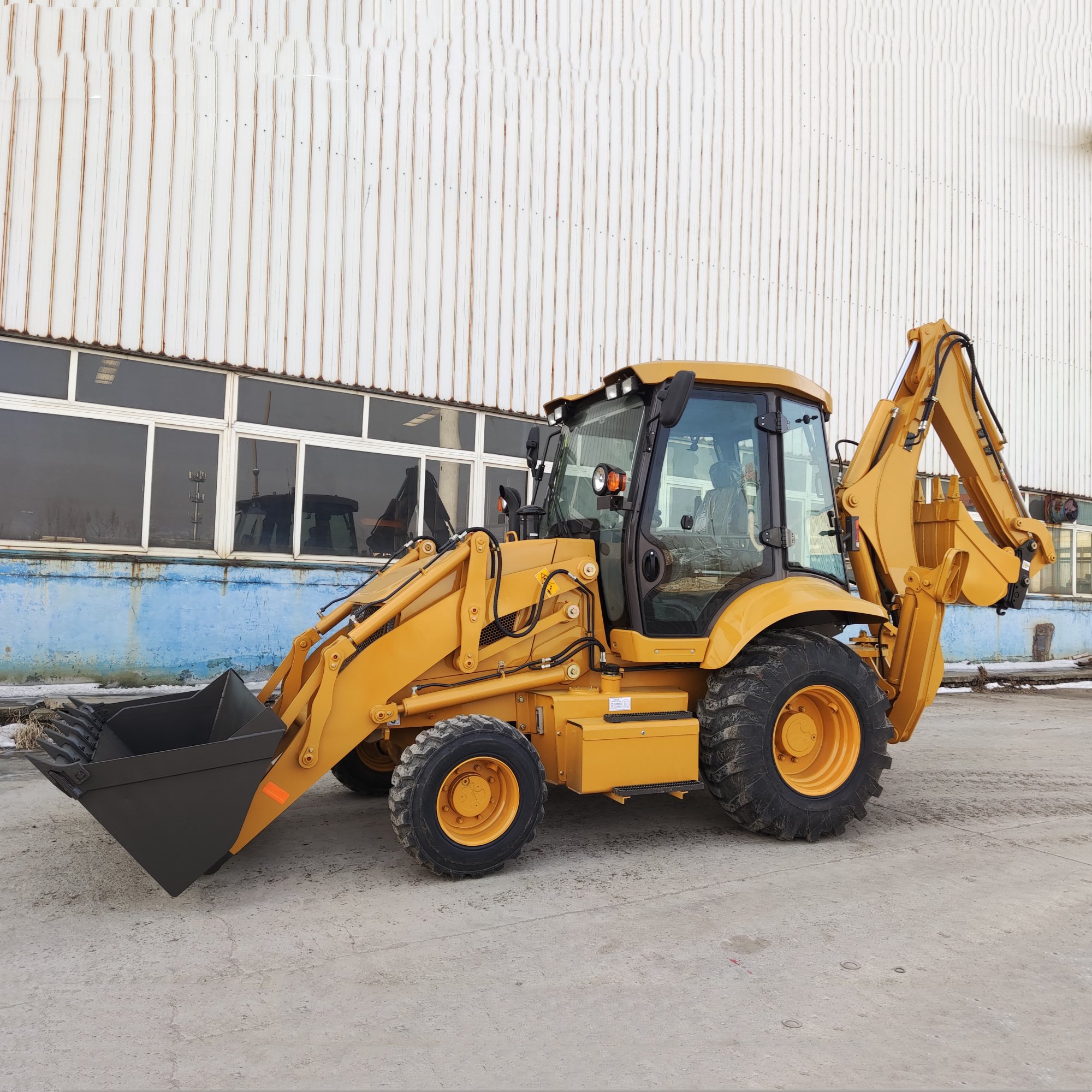 Backhoe Excavator Loader Tractor New Retroexcavadora Backhoe Loader 4x4 Backhoe Loader