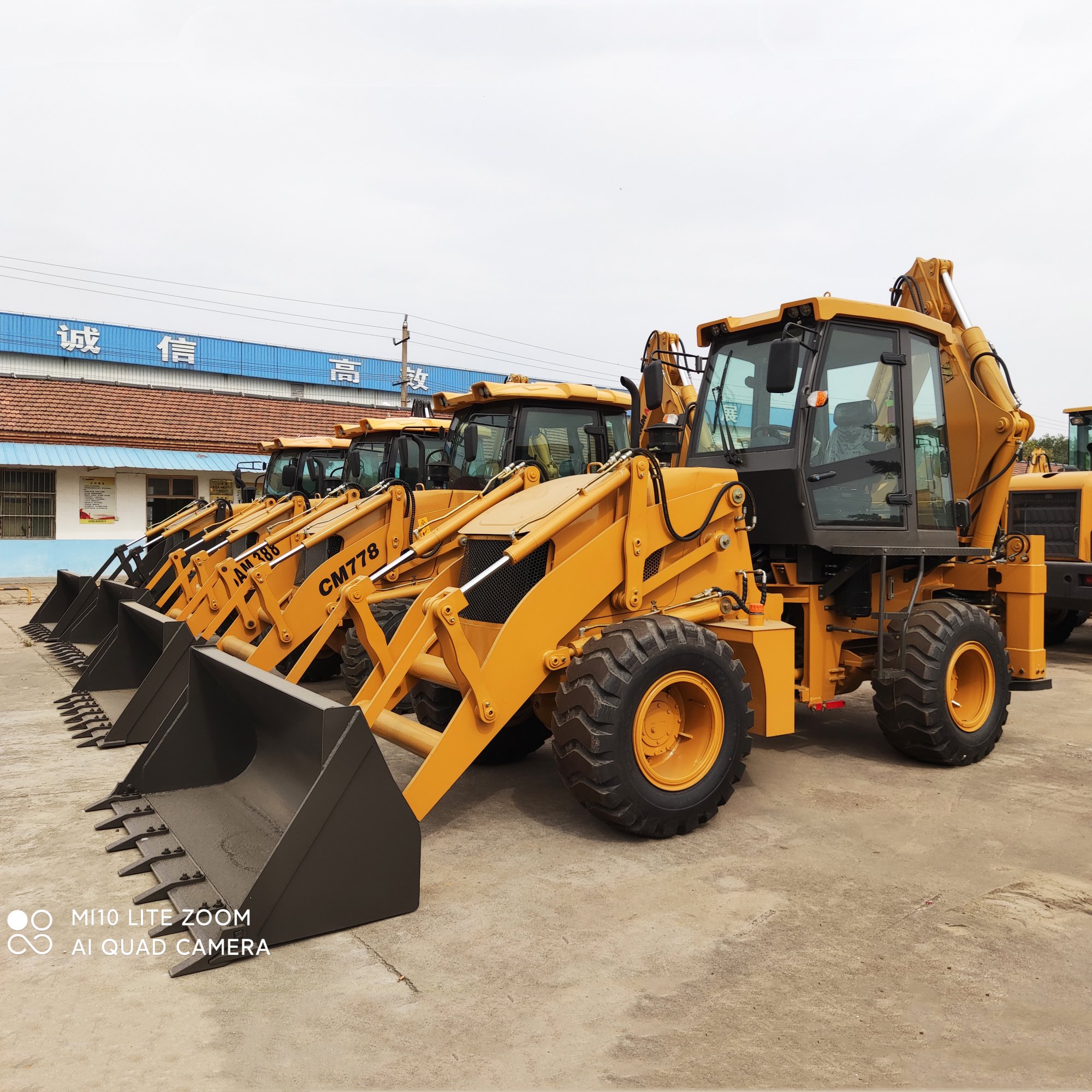 Backhoe Excavator Loader Tractor New Retroexcavadora Backhoe Loader 4x4 Backhoe Loader