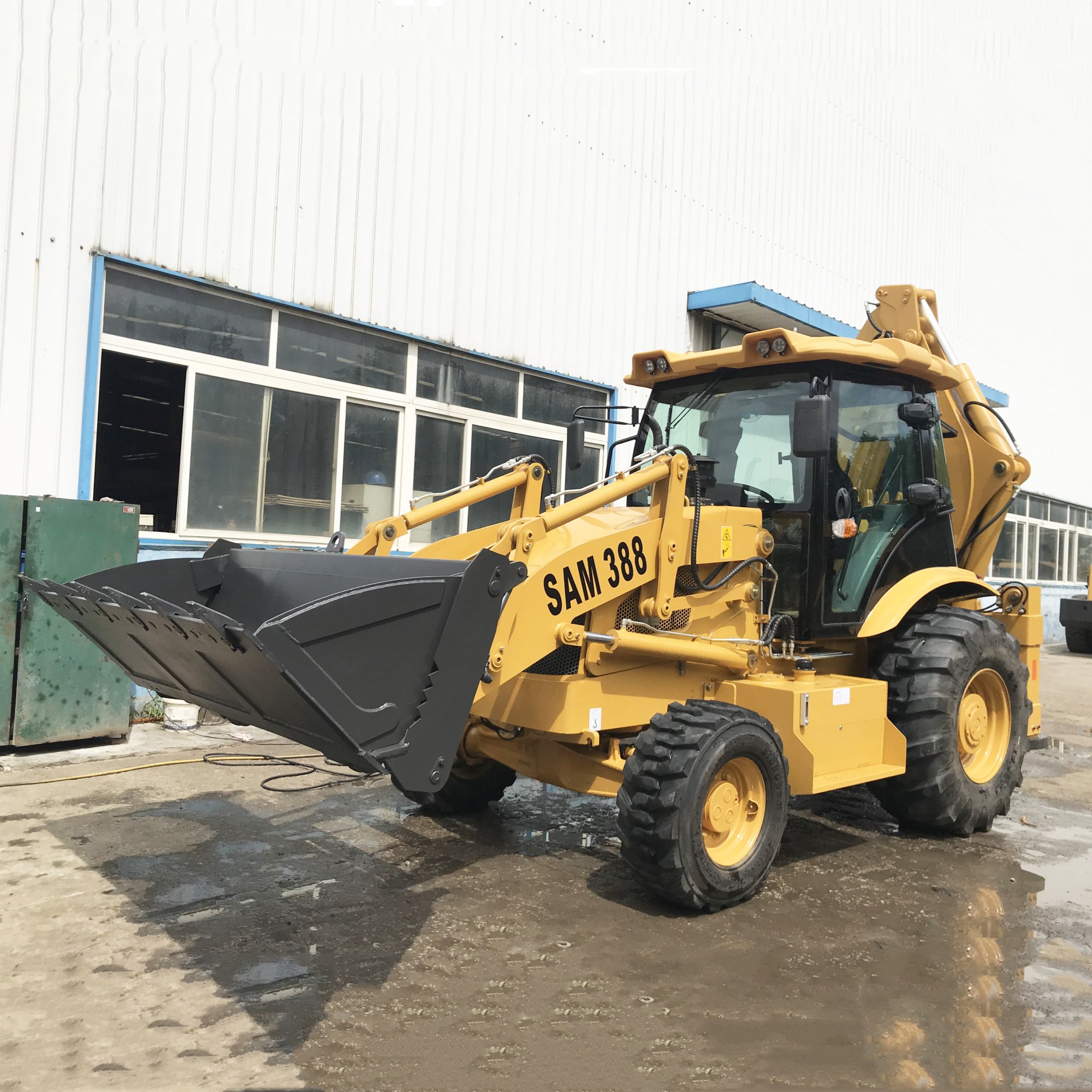 Backhoe Excavator Loader Tractor New Retroexcavadora Backhoe Loader 4x4 Backhoe Loader